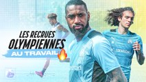 Au travail avec les recrues de l'OM