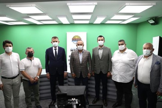 Son dakika haberleri... Dışişleri Bakanı Mevlüt Çavuşoğlu, ALTSO WEB TV'yi ziyaret etti