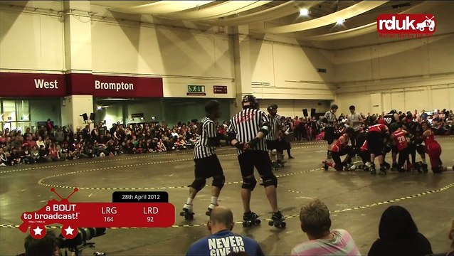 London Rollergirls vs Leeds Roller Dolls Complete Bout (Part 2 of 2)