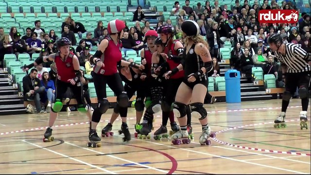 Anarchy III Berlin Bombshells vs Windy City Rollers (2nd Half)