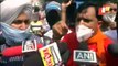 PDP Chief Mehbooba Mufti Shown Black Flag By Bajrang Dal Activists At Jammu Airport