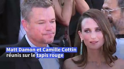 Cannes: Matt Damon et Camille Cottin présentent "Stillwater" hors compétition