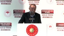 DİYARBAKIR - Cumhurbaşkanı Erdoğan, yapımı tamamlanan projelerin açılışını yaptı