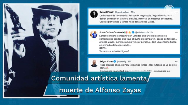 Famosos se despiden de Zayas: Vaya divertida que deben de tener en la Gloria de Dios