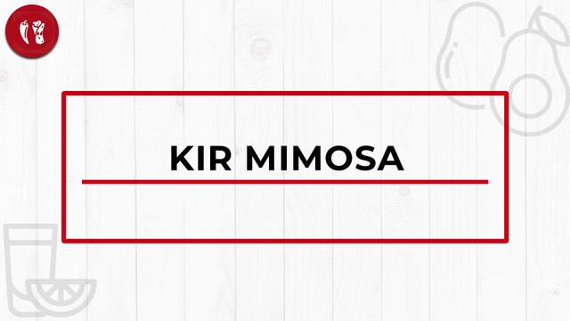 Kir Mimosa | Receta de bebida | Directo al Paladar México