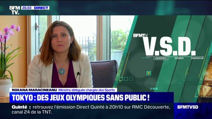 Roxana Maracineanu sur les Jeux olympiques: "Nous avons tout fait pour être en ligne avec ce que le Japon nous proposait"