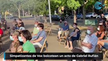 Simpatizantes de Vox boicotean un acto de Gabriel Rufián
