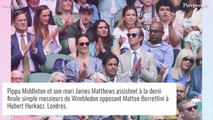 Pippa Middleton à Wimbledon : première sortir officielle depuis l'accouchement, avec son mari James
