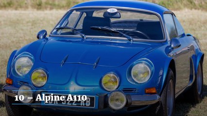 10 des plus belles voiture anciennes à transformer en voiture électrique