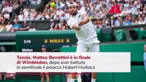 Wimbledon, Matteo Berrettini è in finale