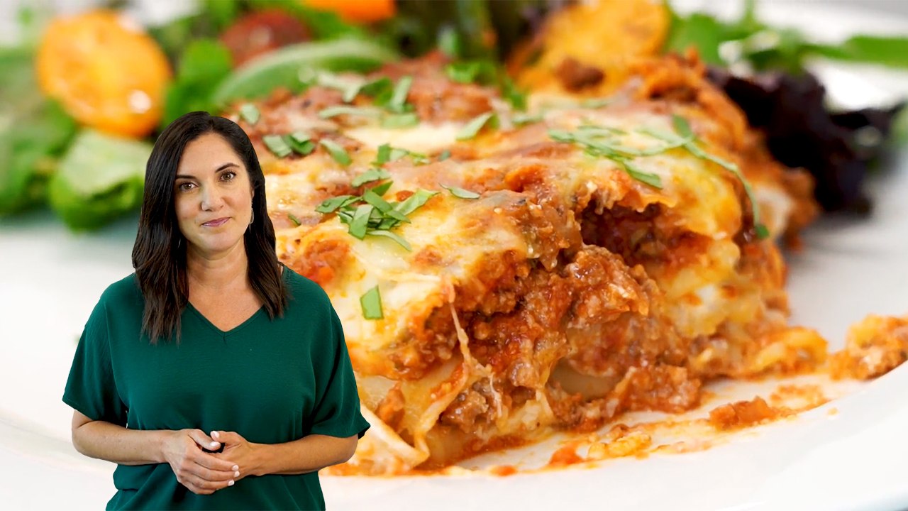 Tasty Classic Italian Lasagna With a Twist | Secret Ingredient Lasagna | You Can Cook That