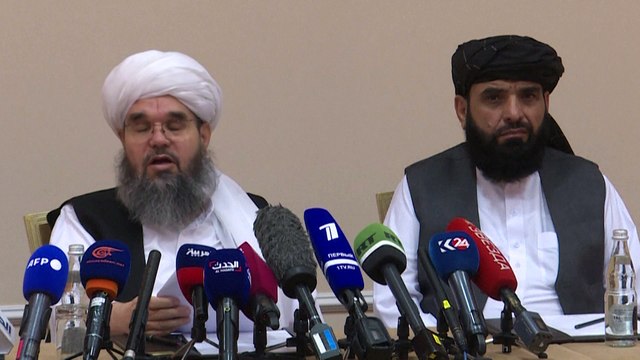 Taliban in Moskau: Nicht darauf aus, die Macht zu übernehmen