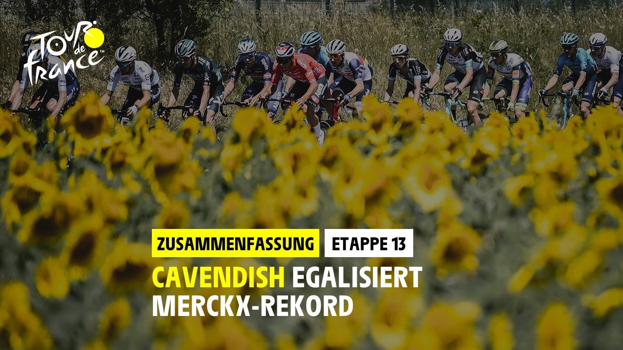 Zusammenfassung - Etappe 13 - #TDF2021
