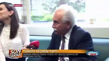 Parti liderlerinin kamera arkası görüntüleri