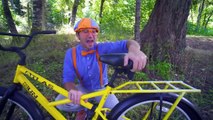  Blippi aprende y explore una ciudad en Bicicleta  | Aprende con blippi part 1