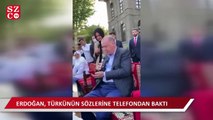 Erdoğan, Neşet Ertaş'ın 'Gönül Dağı' türküsünü söyledi
