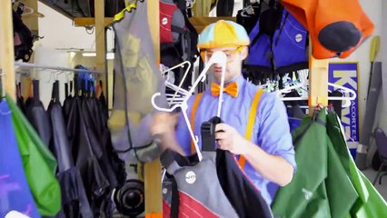  Blippi aprende y explore una ciudad en Bicicleta  | Aprende con blippi part 2