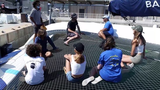 GRAINES DE CHAMPIONS - MAXI BANQUE POPULAIRE XI - VOILE. BANQUE POPULAIRE