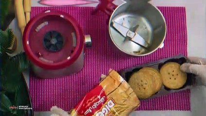 طريقة عمل كرات اللوتس بالقشطة والحليب المركّز