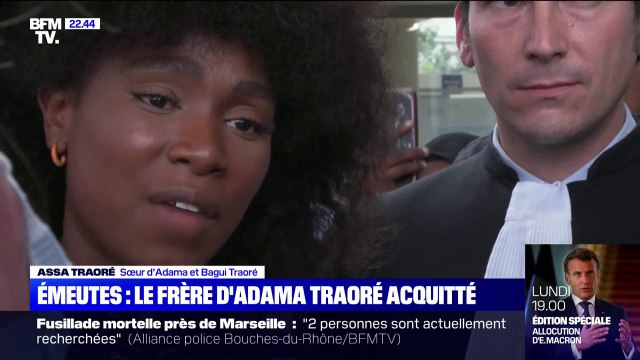 Émeutes à la mort d'Adama Traoré: son frère Bagui acquitté aux assises