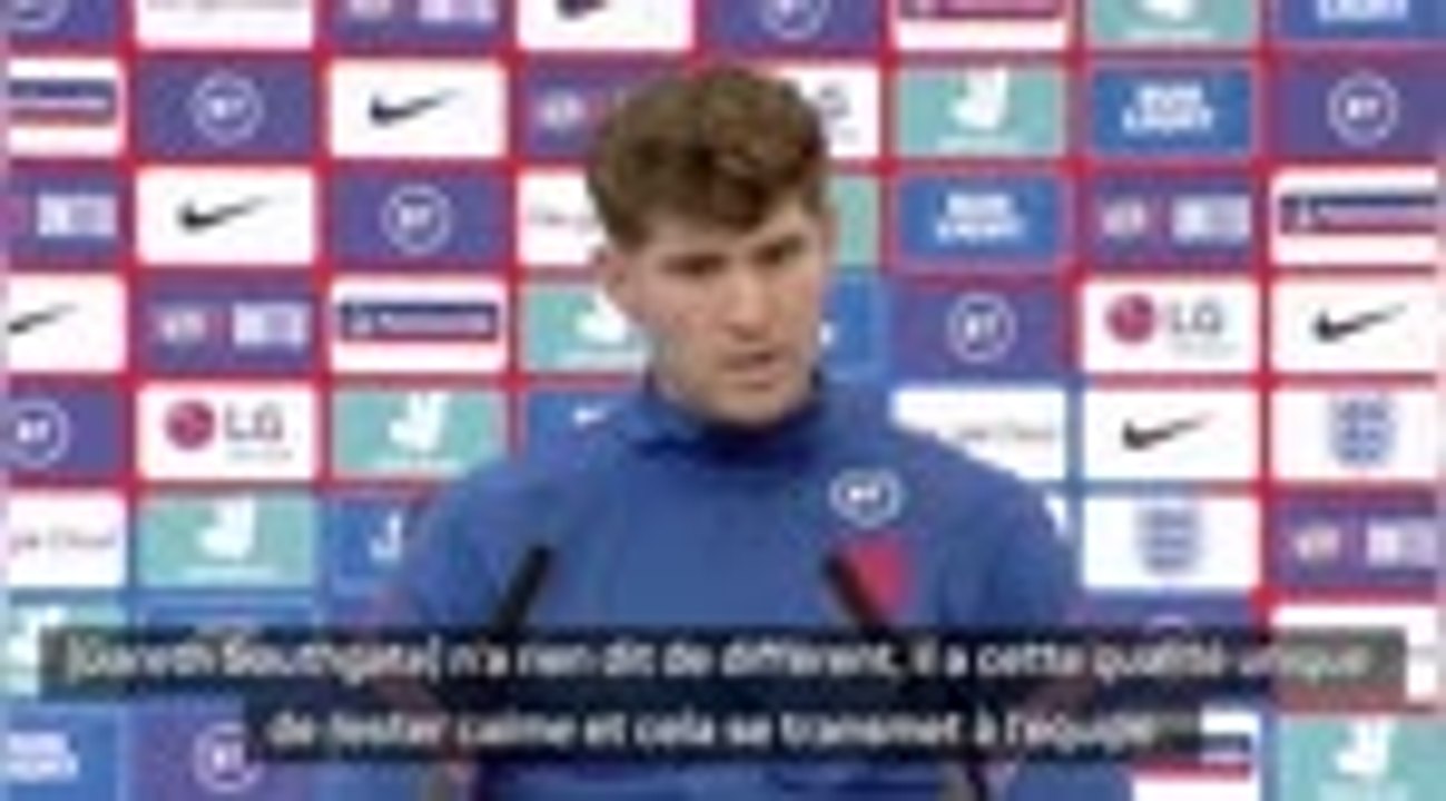 Euro 2020 - Stones : "Southgate a cette qualité unique de rester calme"