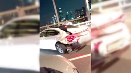 만취 운전 승합차가 차량 3대 '쿵'..."면허 취소 수준" / YTN