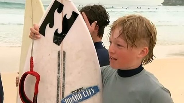 Sharks spotted close to surfers and swimmers at Sydney's Bondi Beach