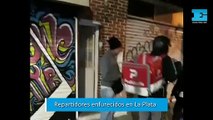 Repartidores enfurecidos en La Plata: hicieron un pedido de $4.000 y nadie lo quiere pagar