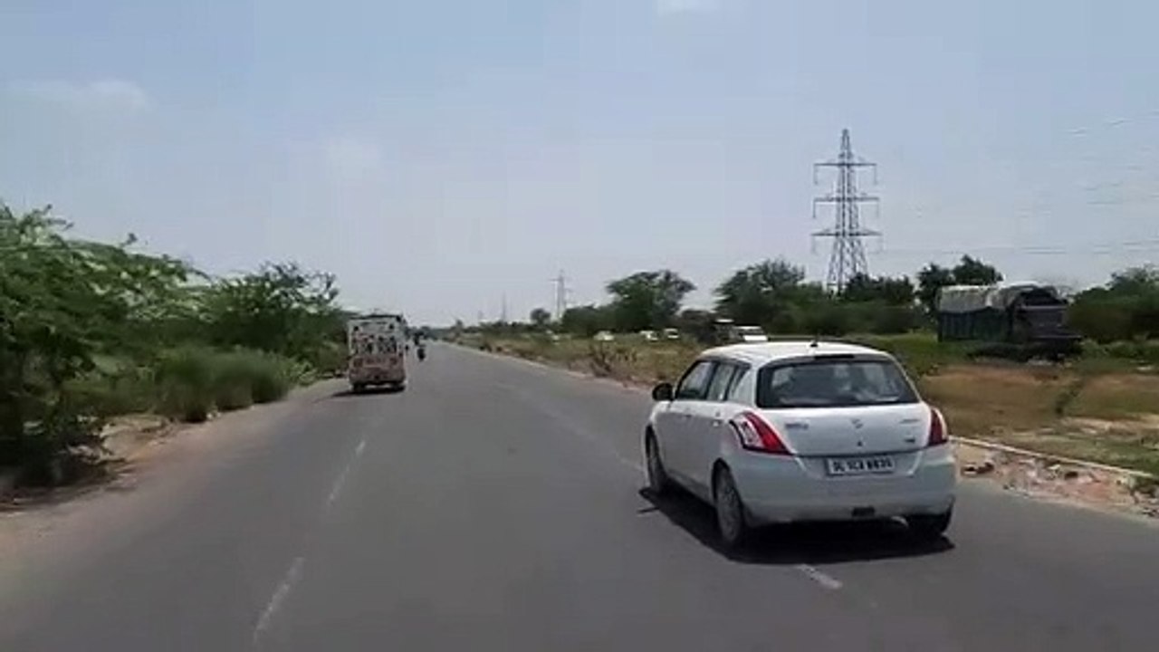 Delhi road traveling part -8