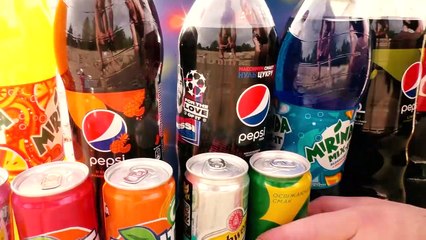 EXPERIMENT _ Big Orange Worm Toothpaste From Coca-cola ,Sprite ,Fanta , Mirinda and MENTOS