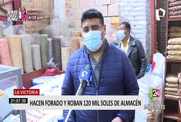 Dueño de negocio robado afirma que PNP nunca se apareció pese a activación de alarma