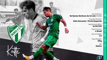KATTÊ / MEIA ATACANTE / Kartjaneo Barbosa de Arruda
