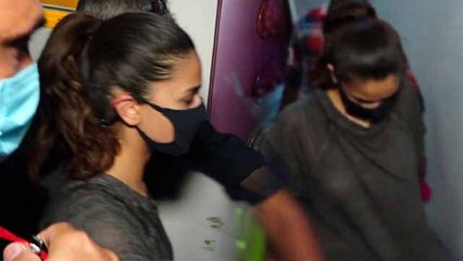 Alia Bhatt दिखी बेहद बिजी; Watch video | FilmiBeat