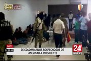 Jovenel Moïse: informan que 26 colombianos estarían implicados en magnicidio