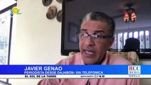Javier Genao periodista desde Dajabón reporta protestas en la zona fronteriza por muerte presidente