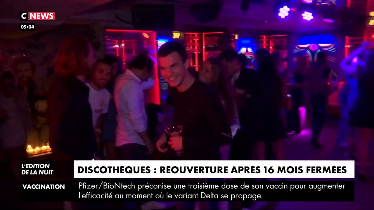 Coronavirus : Entre tests PCR et certificats de vaccination, la première nuit d'ouverture des boites de nuit a souvent viré au cauchemar hier soir...