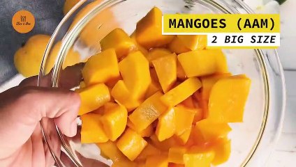 Mango Kheer Recipe by Slice and Dice __ Mango Dessert Recipe __ Mango Rice Kheer __ Aam ke Kheer