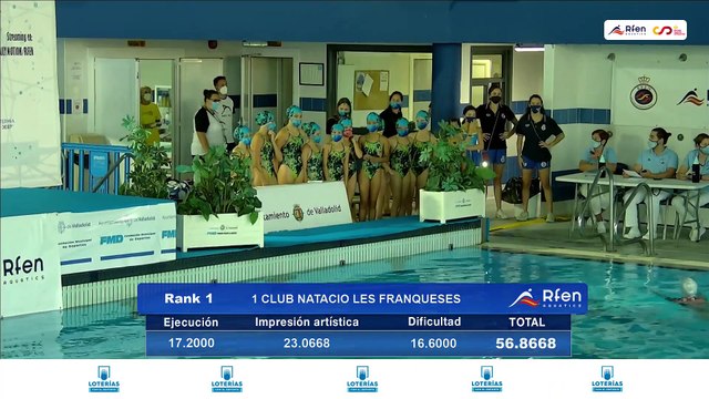 Final combo Alevín Bloque 1 - IX CAMPEONATO DE ESPAÑA ALEVIN, JUNIOR y ABSOLUTO DE VERANO DE NATACION ARTÍSTICA (6)