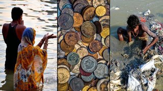 Dropping Coins In Rivers నదిలో నాణేలు వేయొద్దు.. Copper Coins తో  Water శుభ్రం || Boldsky Telugu