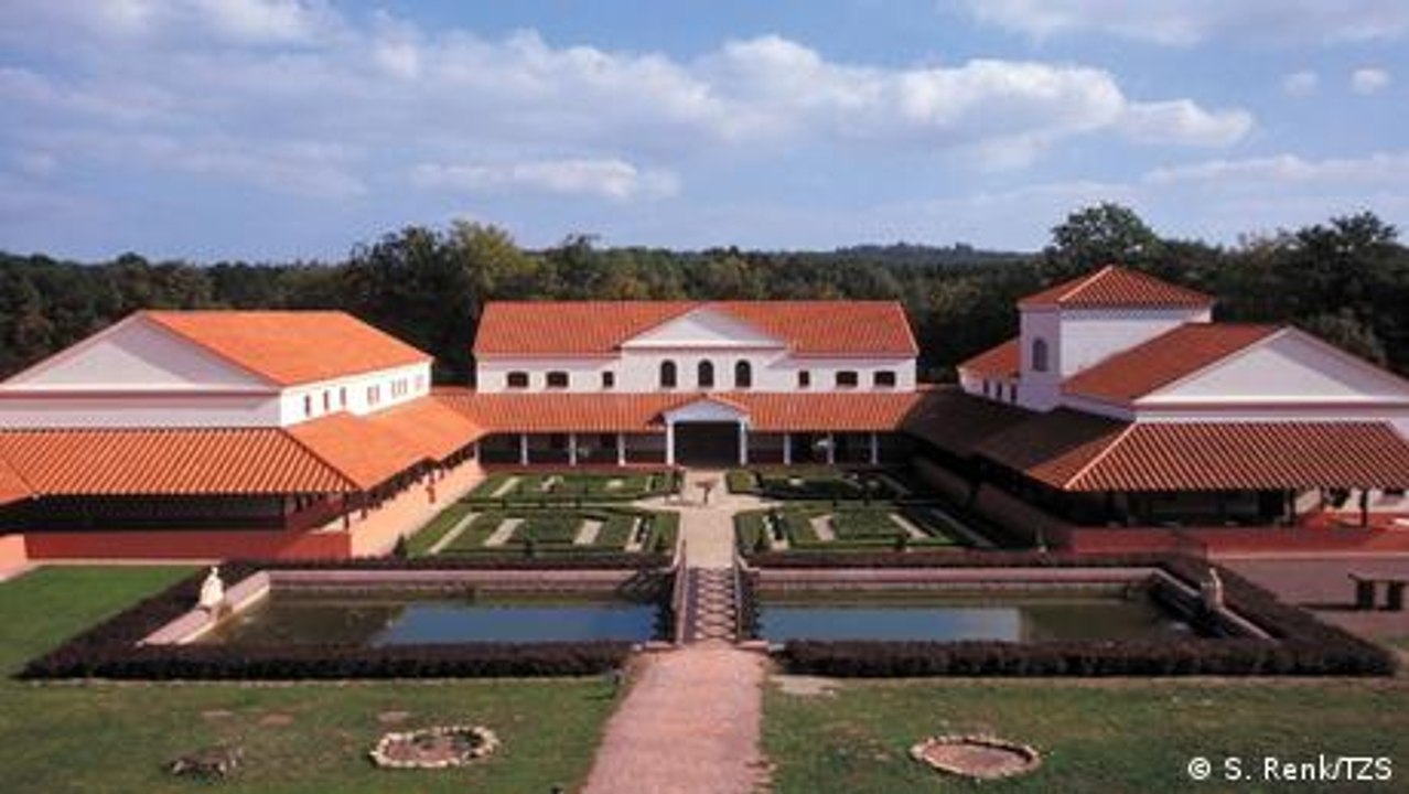 Römische Idylle - die Villa Borg