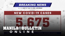 DOH reports 5,675 new cases, bringing the national total to 1,467,119, as of JULY 10, 2021