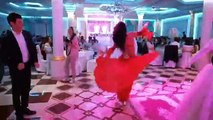 Beautiful Asian dancing girls wedding party