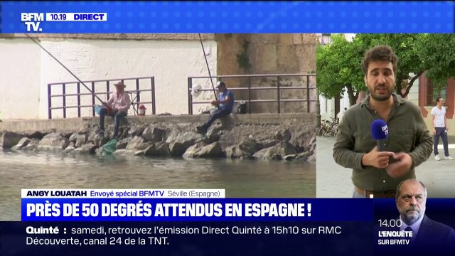 Plus d'une quarantaine de degrés sont attendus dans le sud de l'Espagne ce week-end