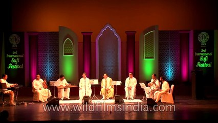 Mechket Group From Tunisia sings Sufi at Delhi