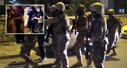 Korku dolu gece: Özel harekat operasyonu ile gözaltına alındı