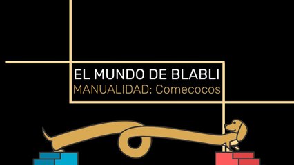 MANUALIDAD "Comecocos" - El mundo de Blabli