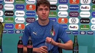 Frederico Chiesa prefers Orange Juice instead of Cola and Water