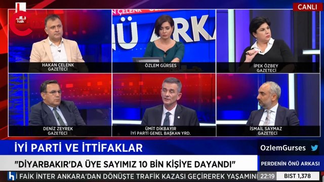 İYİ Partili isim canlı yayında çarpıcı anketi açıkladı