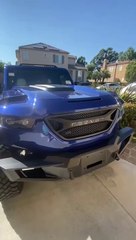 The 2020 Rezvani Tank is a military inspired Extreme Utility Vehicle (XUV).