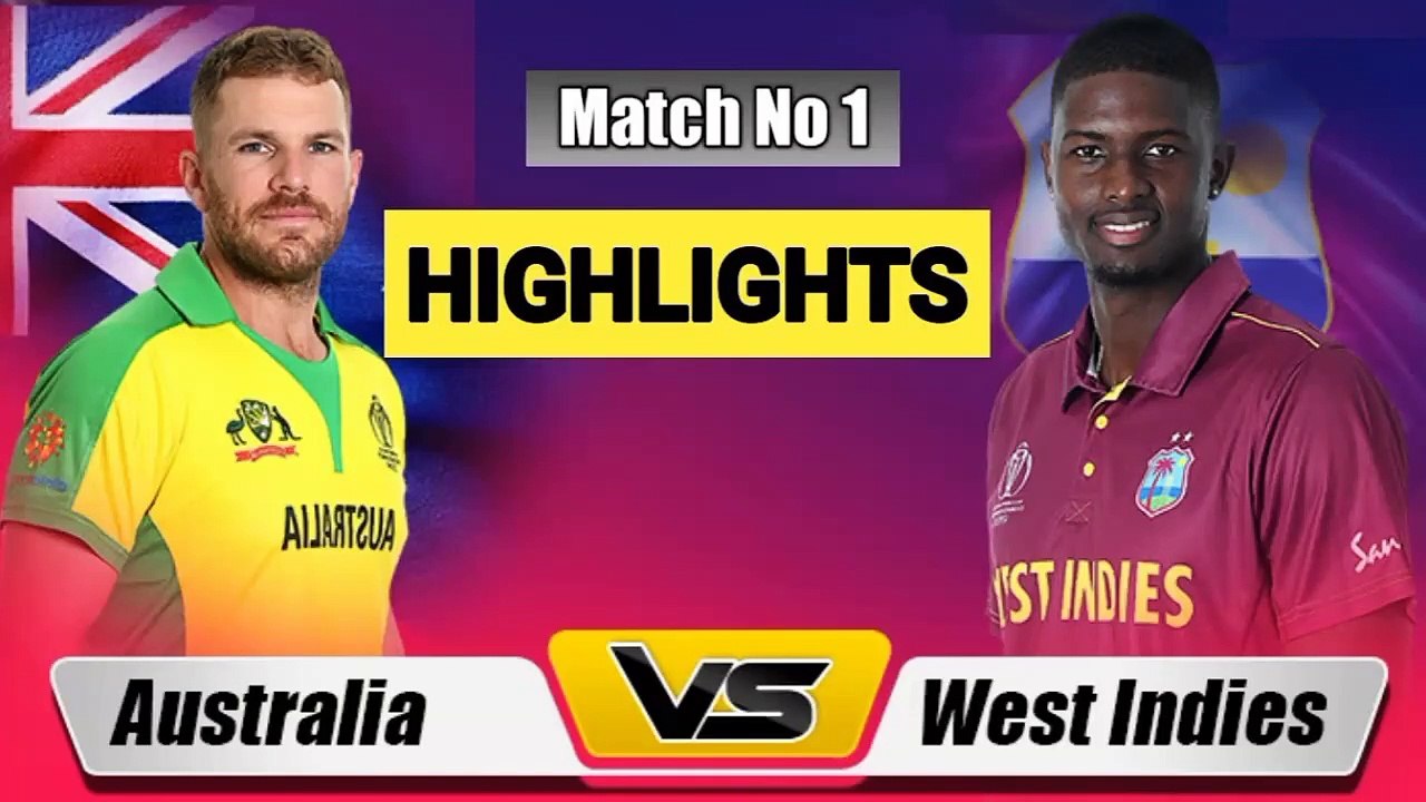 Australia vs WestIndies 1st T20 2021 Highlights | AUS vs ...